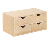 Cajonera - ASTIGARRAGA - Multi Block 2x2 - Pin Naturel - 4 tiroirs - Personnalisable