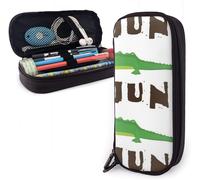 Cajun Gator Trousse À Crayons Multifonction, Grande Capacité, Organiseur De Papeterie, Porte-Stylo Pour L'école, Le Bureau, La Trousse De Maquillage