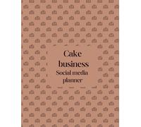 Cake business social media planner