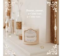 Cake d'amour - bougie et bijou