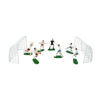 Cake Decorations - Football Themed Cake Toppers | Sturdy Non Edible Figurines with Ball Player Design, Party Supplies for Birthday, Team Celebrations and Holiday Events