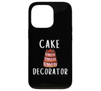 Cake Decorator Uniform Wedding Bakers Pastry Chef Bakery Coque pour iPhone 13 Pro
