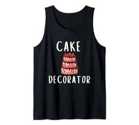 Cake Decorator Uniform Wedding Bakers Pastry Chef Bakery Débardeur