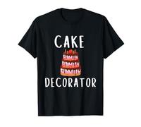 Cake Decorator Uniform Wedding Bakers Pastry Chef Bakery T-Shirt