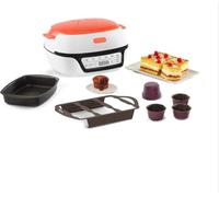 Machine à petits gâteaux - TEFAL - KD804510 - Blanc et corail - 5 programmes - 1200 Watt