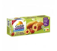 Cake Fourré Fraise Sans Gluten 210G|Gerblé|(Lot De 3)|Best Deal