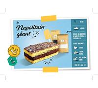 CAKE MASTER - Kit de pâtisserie pour réaliser un NAPOLITAIN GEANT - Box de pâtisserie complet avec ingrédients déja dosés et ustensiles inclus- 100% français - Gâteau 6 à 8 personnes