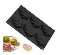 Cake Mold 3D Nut Shape 6 Cavity Dessert Baking Pan