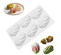 Cake Mold - 3D Nut Shape Dessert Tray | 6 Cavity Chocolate Molds,for Home Kitchen Baking Pastry Bakery Restaurant Cafe Christmas Halloween Tahnksgiving
