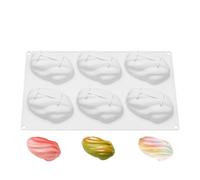 Cake Mold - Dessert Jelly Pan | 6 Cavity Chocolate Molds For Home Kitchen Baking Pastry Bakery Restaurant Cafe, 1-pack 3d Nut Shape Non-stick Silicone Baking Tray For Candies Mousse