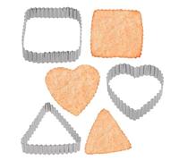 Cake Mould - Cutter à fondant | Baking Moulds | Heart Shape Cookie Cutter, Dinosaur Party Bakeware Supplies, Cake Pan Tin Tray Sheet Mould Set for Baking