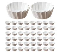 Cake Paper- Effortless Cupcakes Liners | Ustensiles de cuisson en papier polyvalent | Grease-Proof Dessert Liners | 50X Baking Cups Cake Pan Liners | Muffin Tin Liners, Cupcake Wrappers For Cake