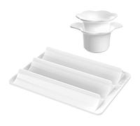 Cake Pop Moule - 7,9 pouces Round Cookie Cast set plateau pour, outils de cuisson Gadgets de cuisine avec conception de libération facile, pour les femmes, les boulangers, muffins, desserts, l