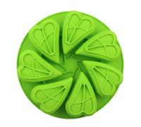 Cake Silicone Mold - 7-Cavity Heart Shaped Reusable Baking Tray,Chocolate Mold | for Cake Food Jelly Dessert Chocolate Candy Soap Candle Making