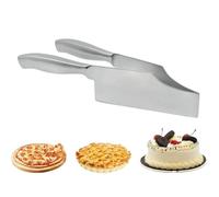Cake Slicer - Cutter Réglable En Acier Inoxydable Pour Les Gâteaux, Les, Pâtisseries Diviseur De Couteau Réglable À Double Face | Outil De Tranchage De Gâteaux Hygiéniques Pour Desserts