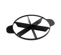 Cake Slicer - PP Cake Portion Cutter And Server, 6/8-Cut Option, Black Or Transparent | Fondant, Flan, Birthday, Wedding, Family Meals, Restaurant, Home Baking, Dessert Decoration, Serving Tool