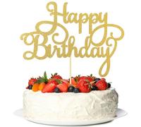 Cake Topper Happy Birthday Deco Gateau Joyeux Anniversaire Or Decoration Gateau Joyeux Anniversaire pour Happy Birthday Decoration Gateau Bâtons de Sélection