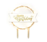 Cake Topper Led Happy Birthday (Dont 0,08¿Ht D'éco-Participation)