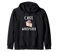 Cake Whisperer Funny Wedding Meme Dessert Cake Bakery Chefs Sweat à Capuche