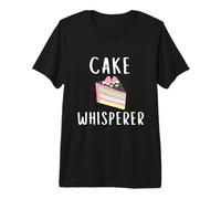 Cake Whisperer Funny Wedding Meme Dessert Cake Bakery Chefs T-Shirt Haut de Gamme