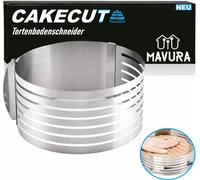 CAKECUT Diviseur de fonds de tarte MLiving Coupeur de fonds de tarte Aide à la découpe Anneau à tarte