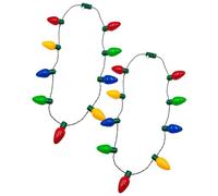 CAKEEYUM 2pcs Colliers éclairés