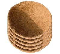 CAKEEYUM 5pcs Coconut Diners 8 Rond Round Anti Corrosion Coconut Planter Douleurs pour Panier Suspendu Planteur de Liner de Panier Planteur Suspendu