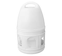 CAKEEYUM Abreuvoir à Pigeons, Distributeur d'eau pour Oiseaux de capacité de 5 L avec poignée, mangeoire et Abreuvoir en Plastique pour Pigeons, cailles, Canards, Jardinage d'oiseaux Compagnie