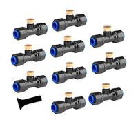 CAKEEYUM Buse de brumisation en Laiton, Ensemble de Refroidissement pour brumisateur d'eau extérieur, kit d'irrigation Serre, Buses brumisation en Laiton, Buses, buse, système brumisat