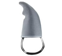 CAKEEYUM Costume de Requin d'halloween Gris drôle et Mignon avec Bretelles élastiques, Accessoires de Palmes faciles à Porter pour fête d'halloween, Plage, Rassemblement, Accessoires Cosplay, Costume