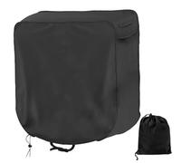 CAKEEYUM Couvercle d'enrouleur de Tuyau Mural 24x18x24 Pouces, étanche, résistant au Soleil, pour Tuyau d'arrosage, Tissu Oxford 420D, revêtement argenté, couvertures 'Enrouleur, Jardin, rétractable