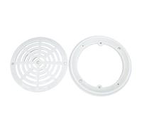 CAKEEYUM Couvercles de vidange de Piscine Couvercles vidange 8 Pouces sans colmatage Principal Piscine Amovible Plastique Robuste et pour Le Remplacement des piscines creusées, Principal