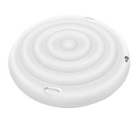 CAKEEYUM Couvertures de Spa pour Spa 65 Pouces Couverture de Gonflable Ronde Anti-poussière et couvertures Piscine imperméables avec poignées Remplacement isolé économiser l'énergie pour, couver