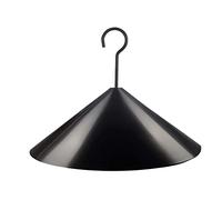 CAKEEYUM Déflecteur d'écureuil enroulé Autour des déflecteurs Anti-écureuil, clapet Suspendu pour poteaux de mangeoire à Oiseaux, Jardinage de 18 Pouces