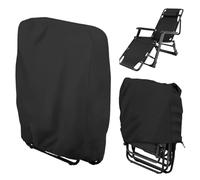 CAKEEYUM Fundas Para sillas de jardín, Impermeables, resistentes a Los rayos UV, Para tumbonas de 82, 7 x 92, 8 cm, protección Contra el Viento sillas plegables, fundas jardín impermeabl