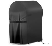 CAKEEYUM Housse de Barbecue, Housse de Barbecue étanche et Robuste avec Protection UV et Cordon Serrage Coupe-Vent pour extérieur, Grill, pour l'extérieur, Housses pour l', Cov
