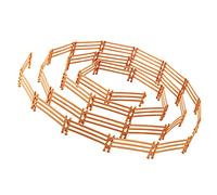 CAKEEYUM Jouet de clôture de Corral, Accessoires clôture Ferme en Plastique, Panneau Cheval éducatif, Ensemble Jeu 40 pièces, Jardinage