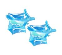 CAKEEYUM Kids Pool Floats Inflatable Swimming Armbands Children Arm Floaties Water Wing Swim Rings 2PCS Shark