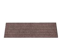 CAKEEYUM Marches de Tapis d'escalier, Coureur d'escalier Facile à Glisser Absorbant sans Glissement, réduction du Bruit Lavable de la Machine 12x39, pour marches en Bois des Tapis intérieure, Cou