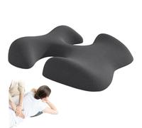 CAKEEYUM Oreiller Mammaire pour Massage Mémoire en Mousse Creux Poitrine de Soutien à la Poitrine de Soutien à la pour Table Massage, Voyage, Sommeil, Amovible et Lavable pour, pour la Table
