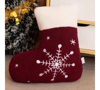 CAKEEYUM Oreillers à Lancer de Noël 16 Pouces Grandes étapes de Noël en Peluche Mignonne