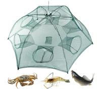 CAKEEYUM Pièce Pièce en Nylon Mesh Robuste plié Parapluie de Style Parapluie de Style 37x16 Pouces