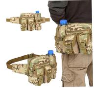 CAKEEYUM Pochette de détection de métaux, Sac Bouteille d'eau en Nylon rétractable 9, 1x3, 5x7, 5 Pouces avec Pochette multifonctionnelle, Sac Cyclisme Fixe pour la détection métaux en extérieur, acc