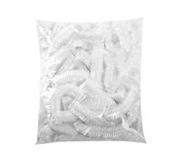 CAKEEYUM Sacs de Conservation des Aliments Sac en Film Alimentaire Transparent Film Plastique couvercles en Plastique élastiques pour Aliments 100 pièces