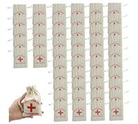 CAKEEYUM Sacs de kit de Gueule Bois 50PCS, Sacs Gueule Bois 3, 9x5, 5 Pouces avec Cordon pour Le kit faveur fête Bachelorette Mariage, Sac, Sac, Bachelorette Hangov