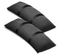 CAKEEYUM Sacs de Sable 2 pièces pour Sacs de Sable remplissables extérieurs 49 LB pour arqués résistants aux intempéries avec Bande Robuste pour Les inondations Support Parasol Jardin e