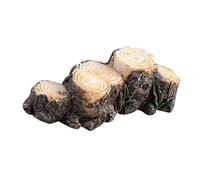 CAKEEYUM Souche d'arbre Miniature Mini Pont en résine Ornement de Jardin féerique Micro décoration de Paysage Décor souche Miniature, Jardin fées, Mini résine, Ornement, décoration Micro Paysage