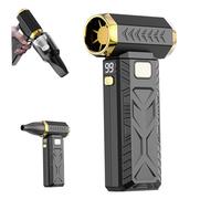 CAKEEYUM Souffleuse à Neige sans Fil à 6 Niveaux, puissante souffleuse air avec Moteur Vitesse, 6000 mAh, déneigeuse électrique Portable pour Clavier de Voiture, air Domestique, Mini, Mini Turbo sn