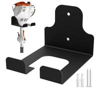 CAKEEYUM Support de débroussailleuse Robuste avec 3 vis et 3 Tubes d'expansion, Gain de Place, Organisation Garage, Organisateur Hangar Rangement Garage