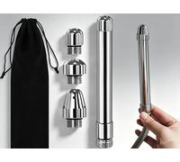 cakefly Shower Douche Buse de Douche à Lavement Kits d’Accessoires de Douche avec 3 Pommes de Douche en Aluminium à 7 Trous + Kit de Lavement de Douche anale pour Hommes et Femmes